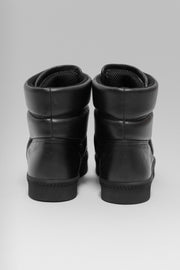 YOHJI YAMAMOTO Y'S - Padded leather boots with Vibram soles