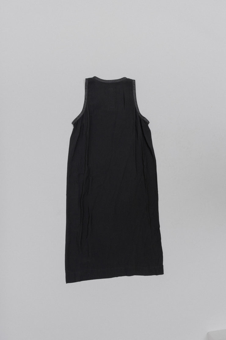 RICK OWENS - SS14 "VICIOUS" Sheer dress with a side zipper