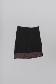 MARTIN MARGIELA - FW06 White label Silk skirt with a contrasting bottom hem (runway)