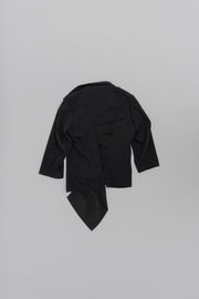 COMME DES GARCONS - SS09 Black jacket with a deconstructed back
