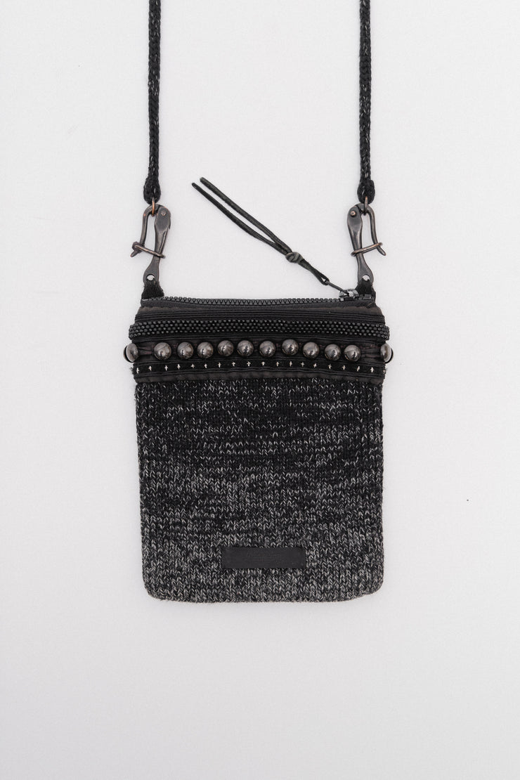 UNDERCOVER - FW09 "Earmuff Maniac" Knitted gradation bag (runway)