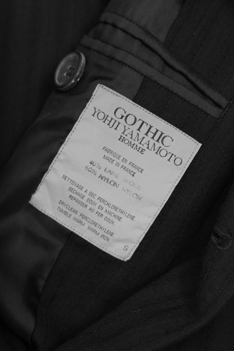 YOHJI YAMAMOTO POUR HOMME - GOTHIC Wool textured jacket