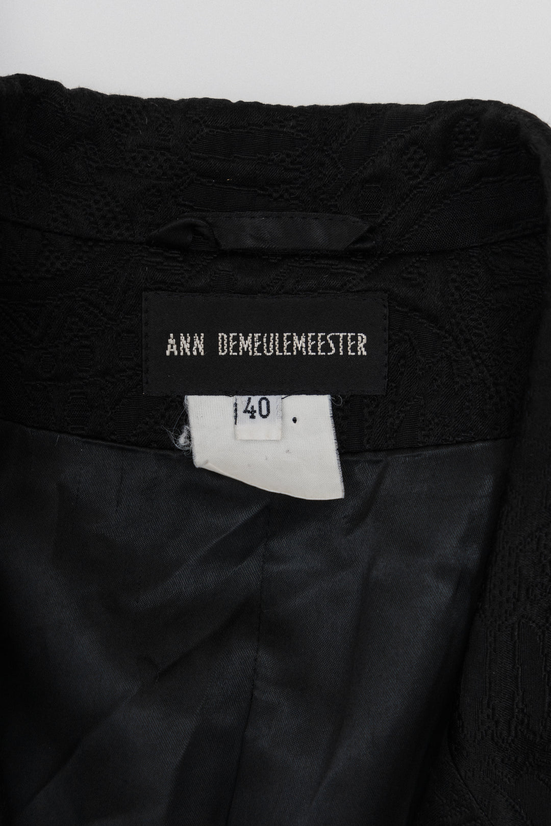 ann demeulemeester ロンT Ann Demeulemeester: Black Greg Long Sleeve T-shirt | SSENSE