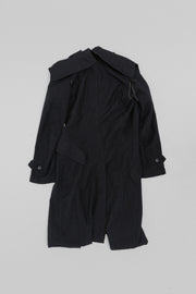 JUNYA WATANABE - SS07 Asymmetrical layered wool coat