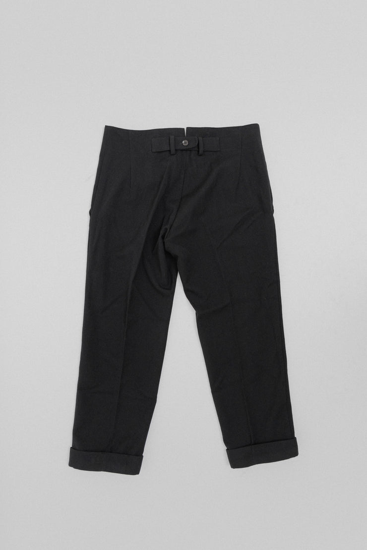 YOHJI YAMAMOTO - FW07 Wool pants with front pleats