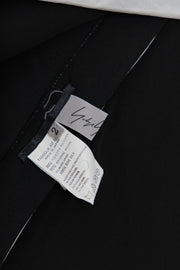 YOHJI YAMAMOTO - Geometric open vest with layered fabrics (early 00's)