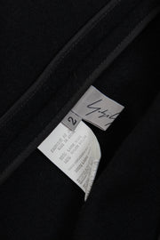 YOHJI YAMAMOTO - FW02 Heavy wool jacket with short puff sleeves (runway)