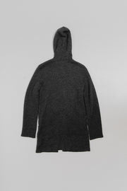 COMME DES GARCONS HOMME PLUS - FW12 Wool blend long hoodie