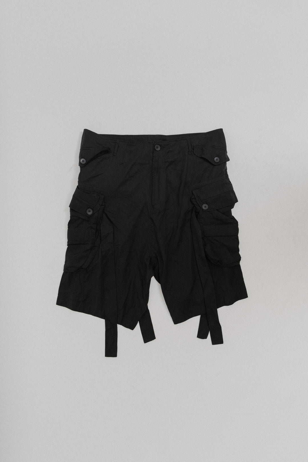 u*t様 julius nylon cargo shorts rick JULIUS Nylon High Count Taffta Cargo Short Pants （Black