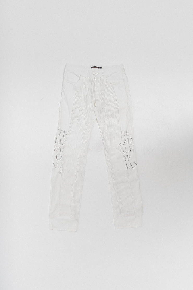 UNDERCOVER - SS06 "T" The amazing tale of Zamiang rebuilt pants
