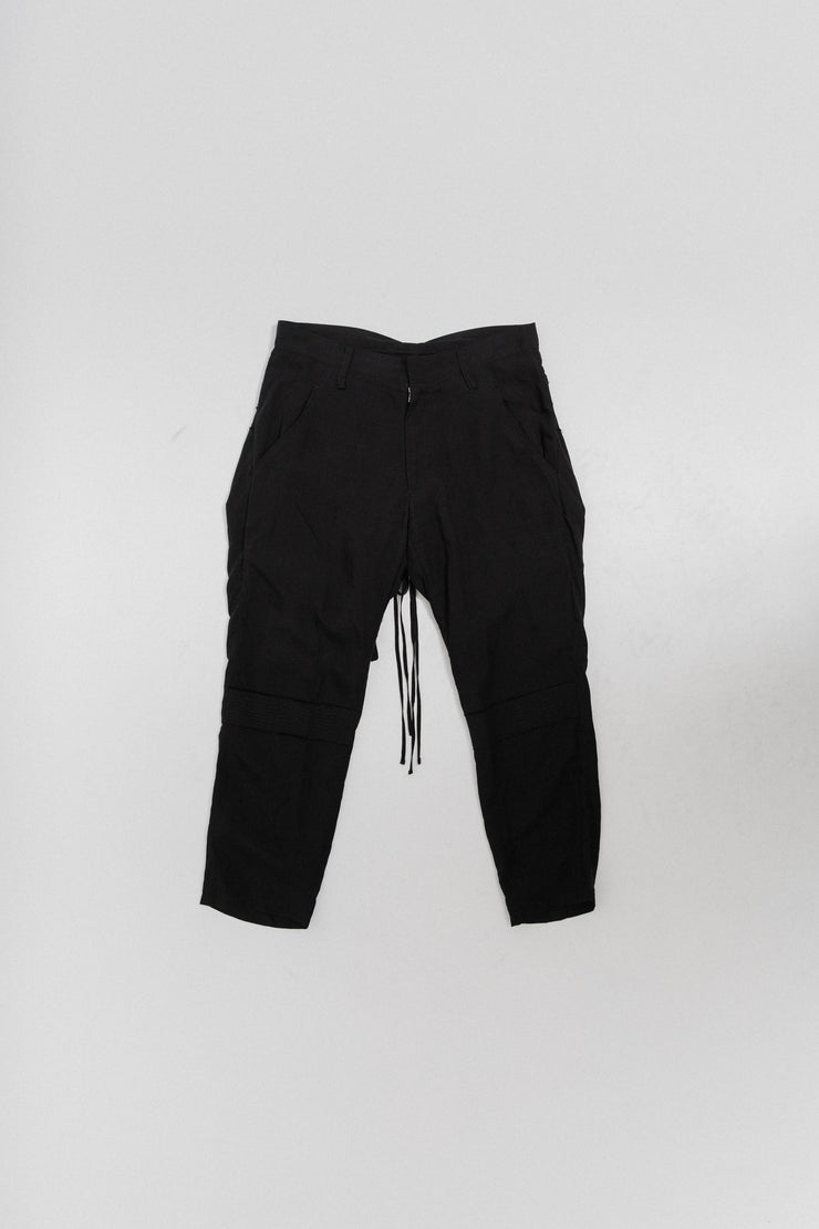 YOHJI YAMAMOTO - SS13 Lightweight pants with back panels and knee details