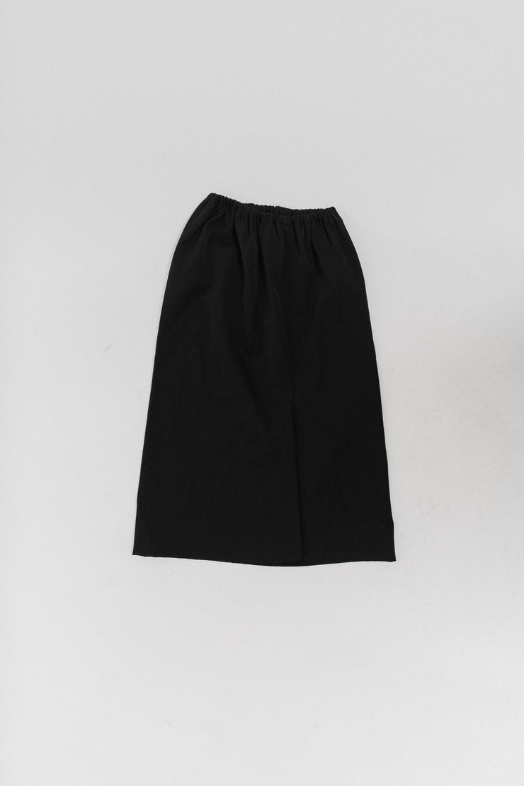 YOHJI YAMAMOTO - Gabardine skirt with pockets (late 80&