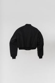 YOHJI YAMAMOTO Y'S - Reversible cropped bomber jacket (90's)
