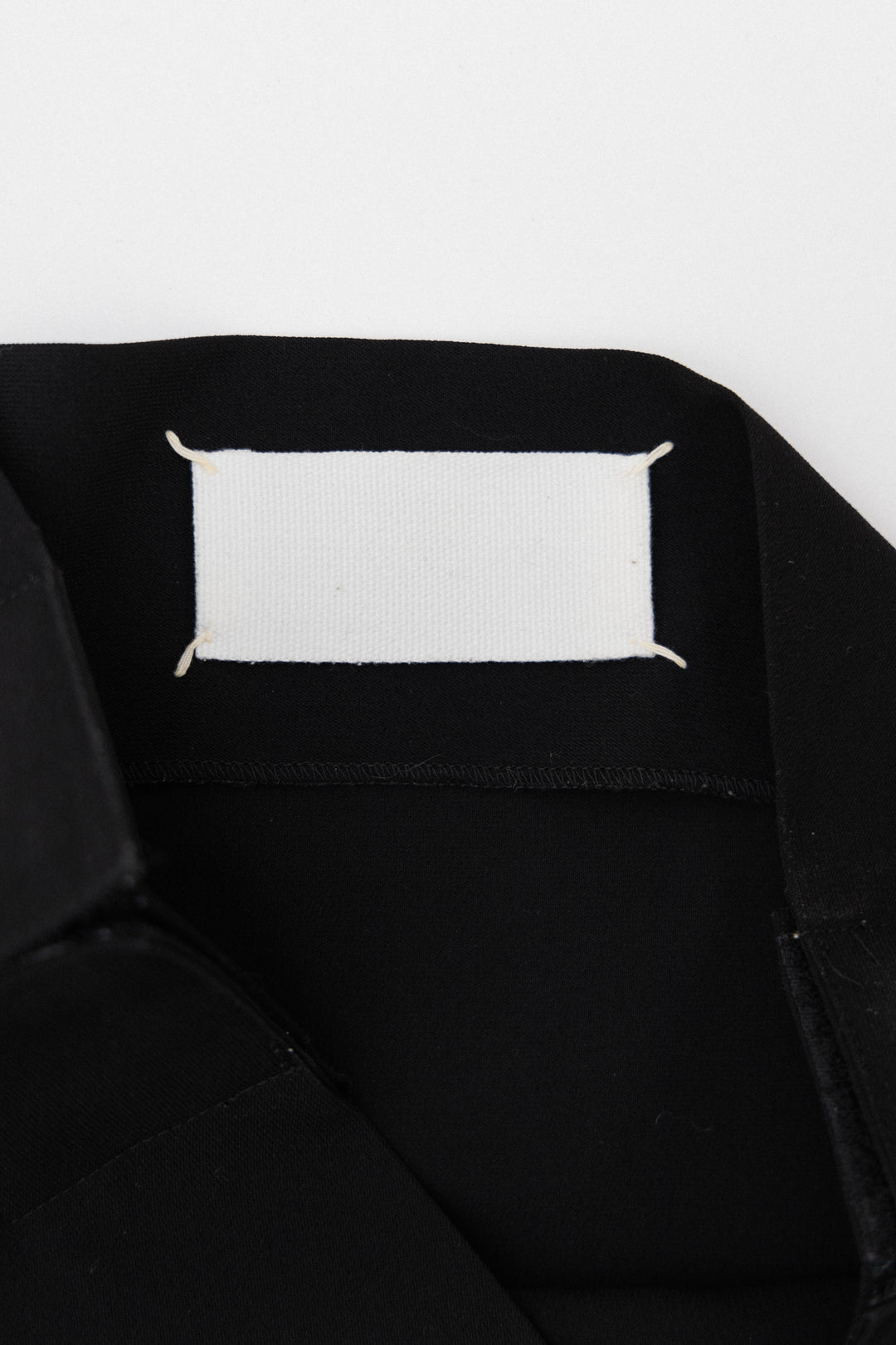 MARTIN MARGIELA - White label long skirt with velcro straps