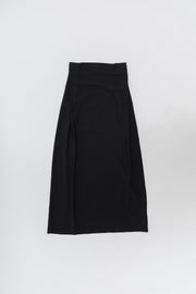 MARTIN MARGIELA - White label long skirt with velcro straps closure (90's)