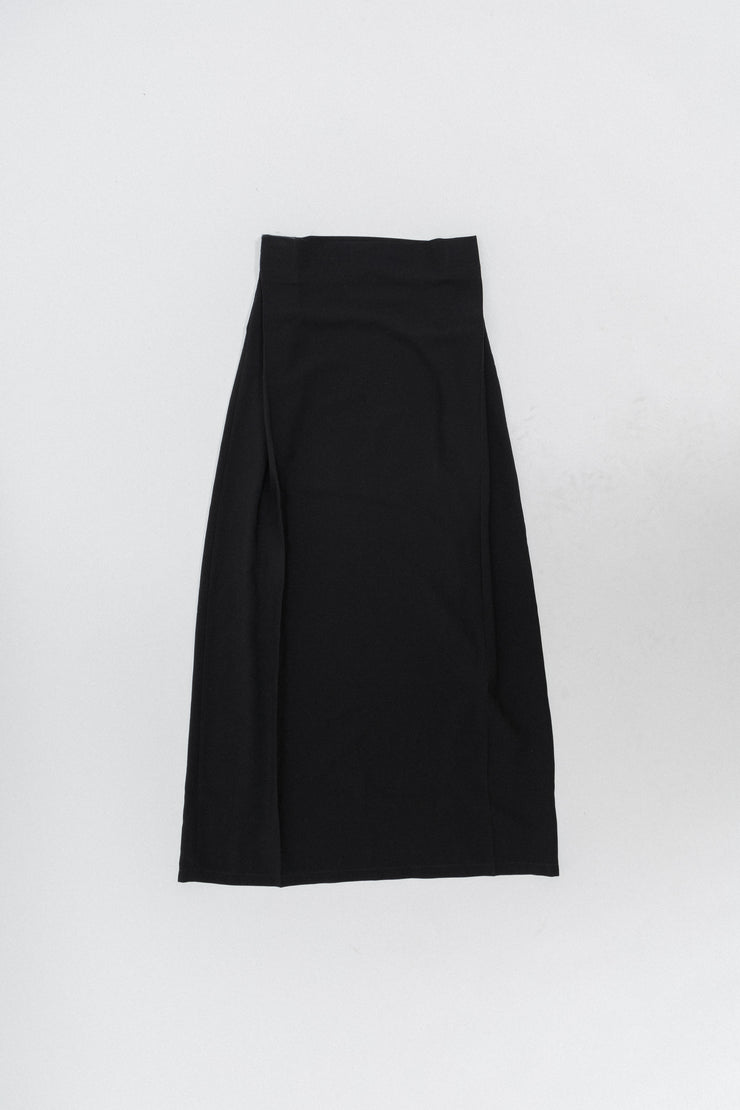 MARTIN MARGIELA - White label long skirt with velcro straps closure (90&