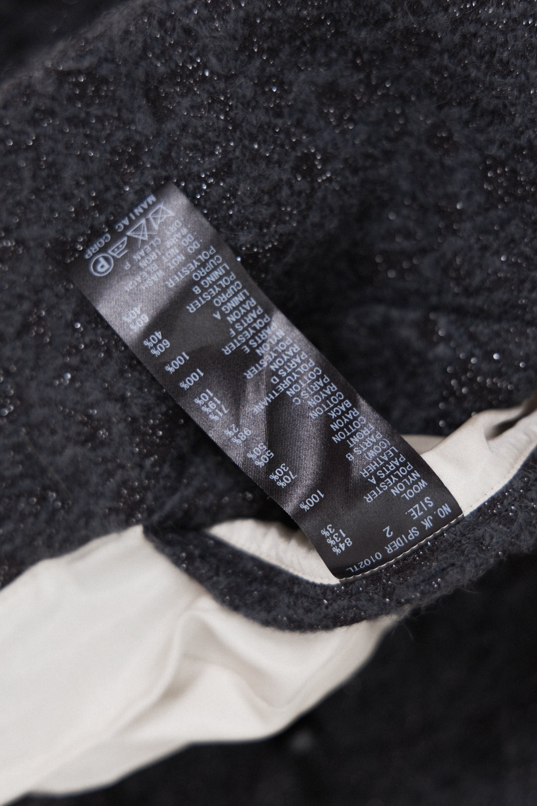 IF SIX WAS NINE - JK SPIDER Glittery Napoleon jacket – L'OBSCUR