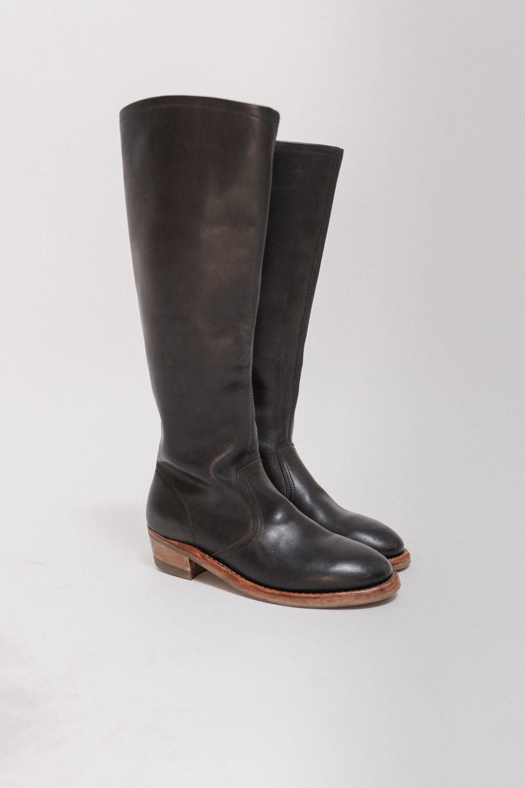 MAISON MARTIN MARGIELA - High leather boots – L'OBSCUR