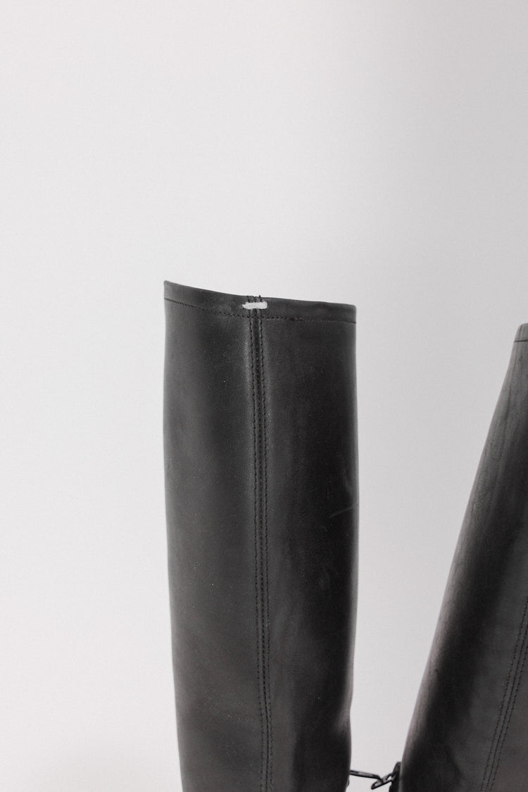 MAISON MARTIN MARGIELA - High leather boots – L'OBSCUR