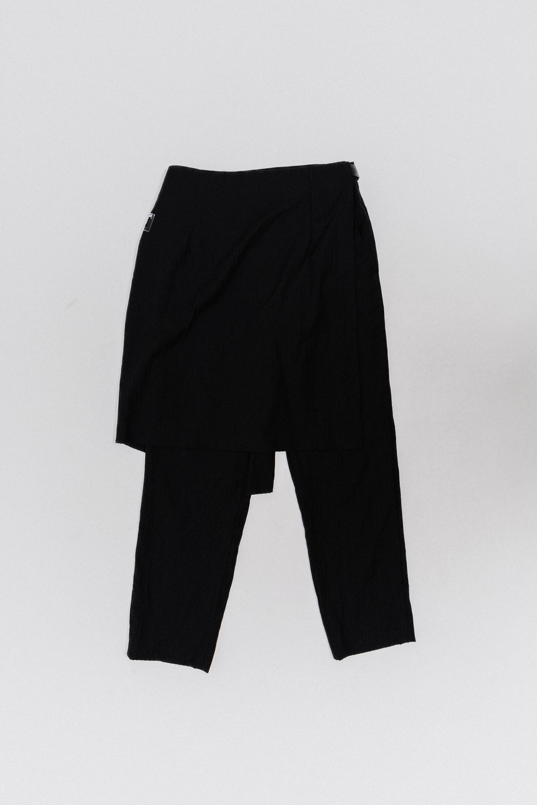 COMME DES GARCONS BLACK - FW21 Wool skirt pants with printed COMME DES GARCONS BLACK - FW21 Wool skirt pants with printed