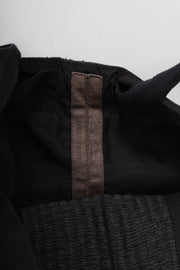 RICK OWENS - SS09 STRUTTER Wrap up skirt with textured panels (runway)