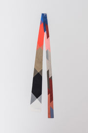 YOHJI YAMAMOTO POUR HOMME - Colorful square necktie (late 1980's)