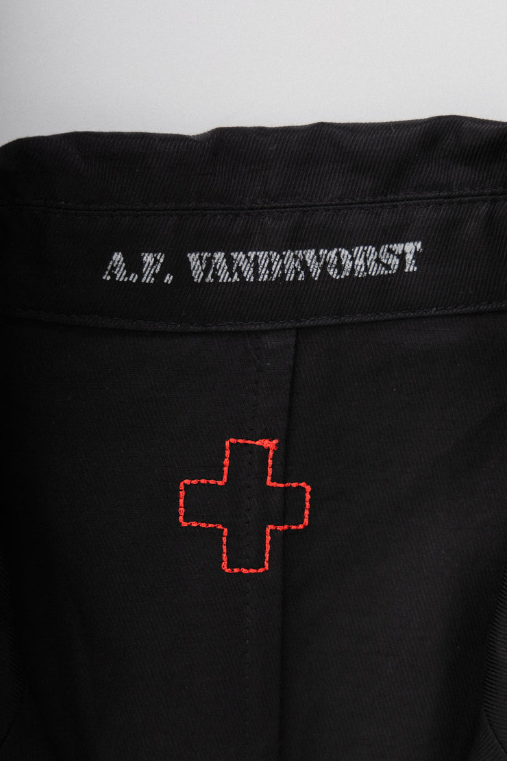 A.F VANDEVORST - Black jacket with hidden sequins (early 00&