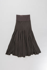 RICK OWENS - FW11 LIMO Long pleated skirt