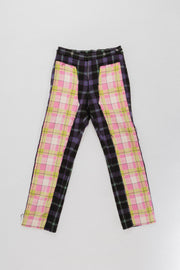 COMME DES GARCONS HOMME PLUS - FW00 Contrasting wool tartan pants