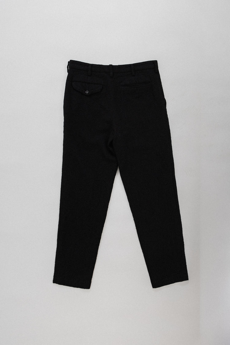 COMME DES GARCONS HOMME PLUS - FW03 Textured wool pants – L