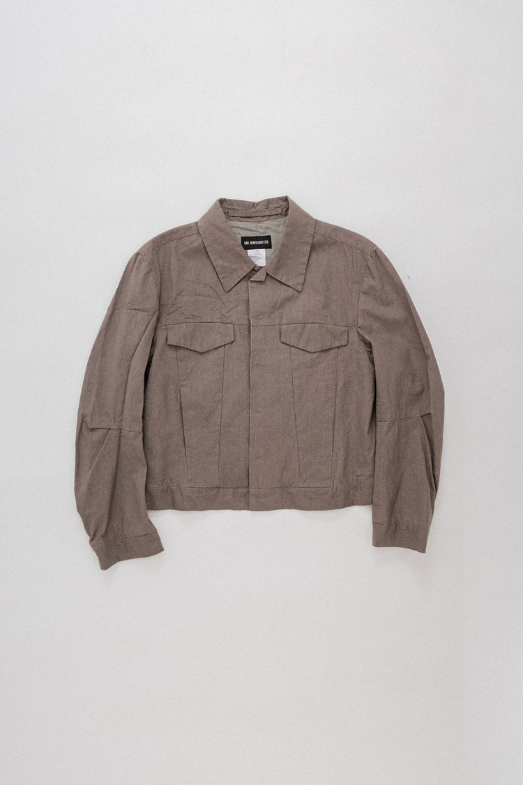 ANN DEMEULEMEESTER - FW00 Glittery trucker jacket – L'OBSCUR
