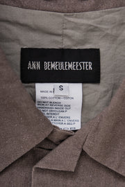 ANN DEMEULEMEESTER - FW00 Glittery trucker jacket