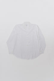 YOHJI YAMAMOTO POUR HOMME - Large rayon shirt with pearly buttons (late 80's)