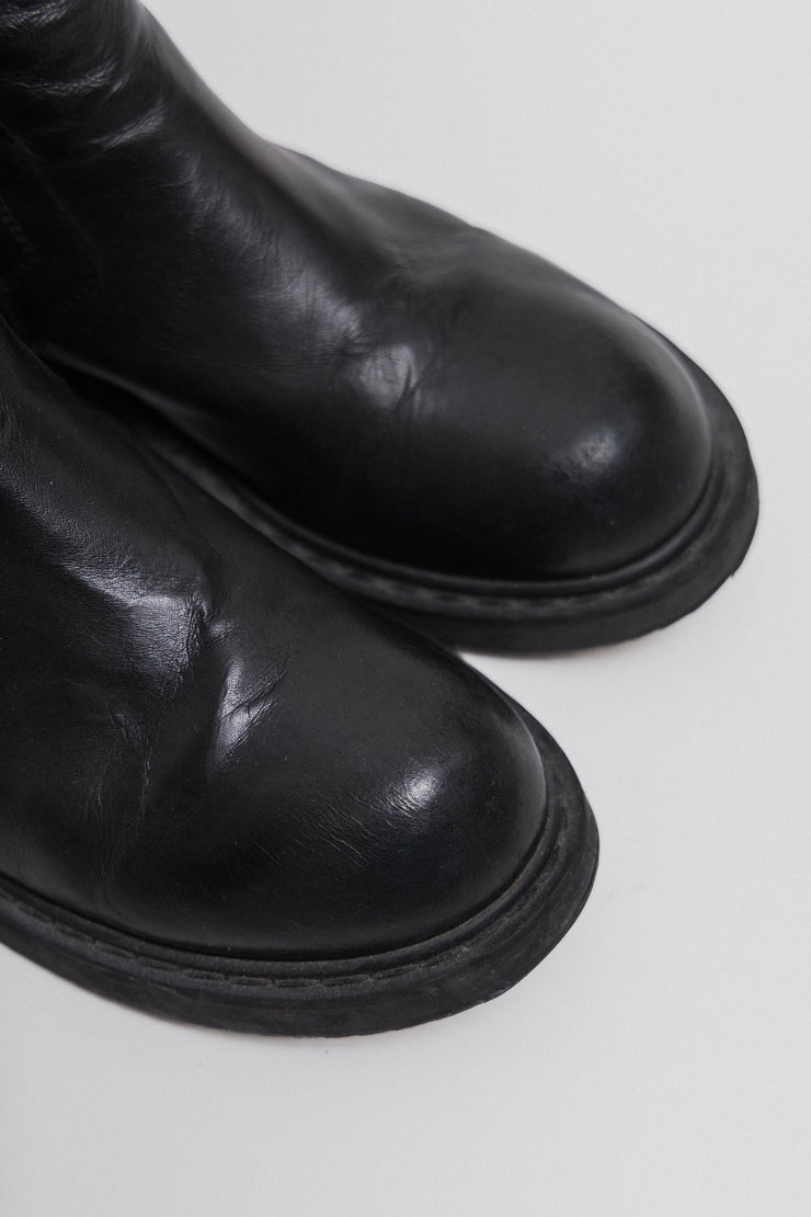RICK OWENS - FW10 "GLEAM" High leather boots