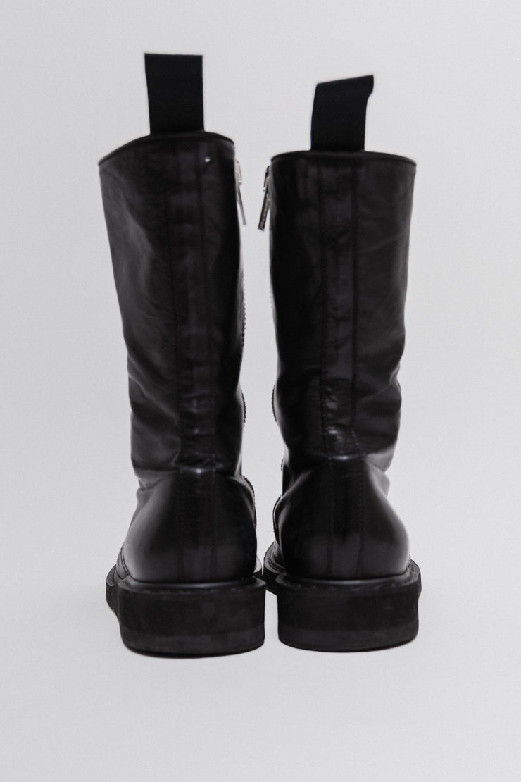 RICK OWENS - FW10 "GLEAM" High leather boots