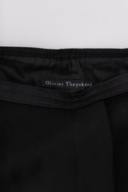 OLIVIER THEYSKENS - FW01 Wool and silk wide pants