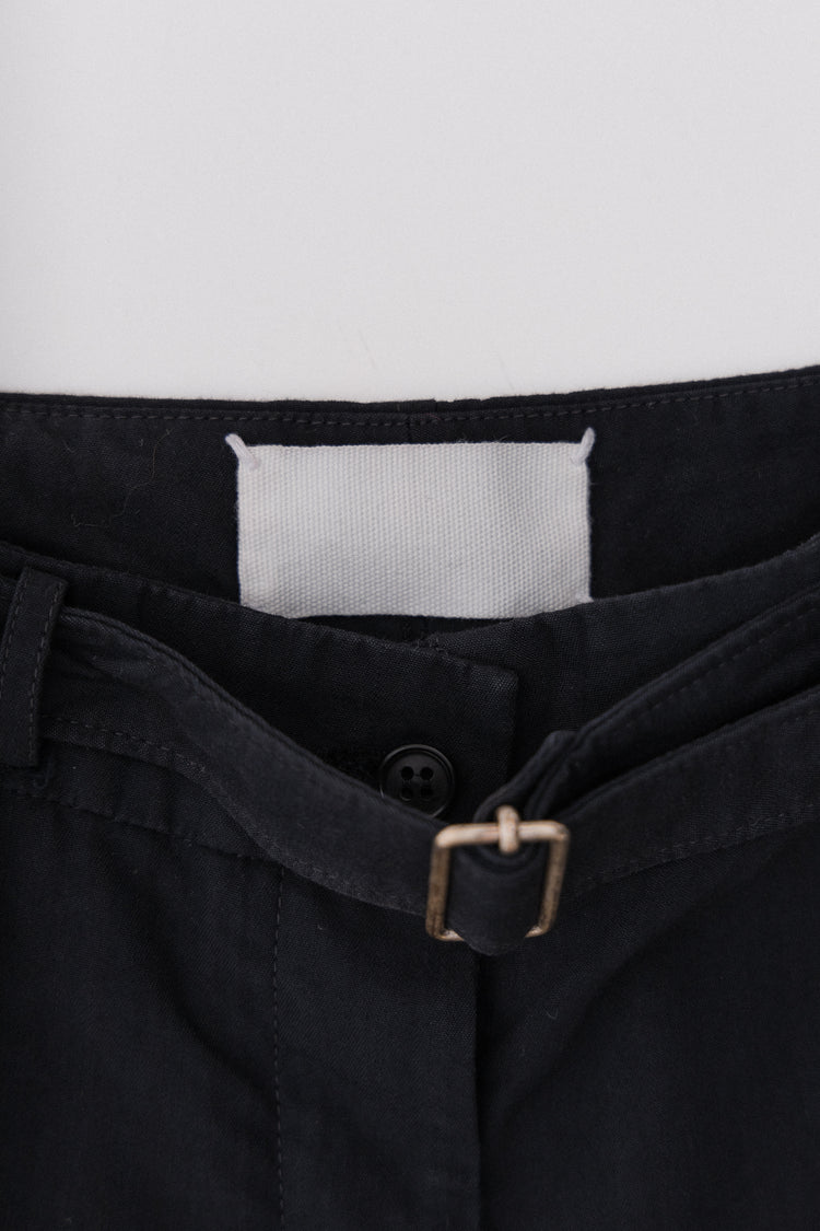 MARTIN MARGIELA - SS04 White label wide cotton pants with a
