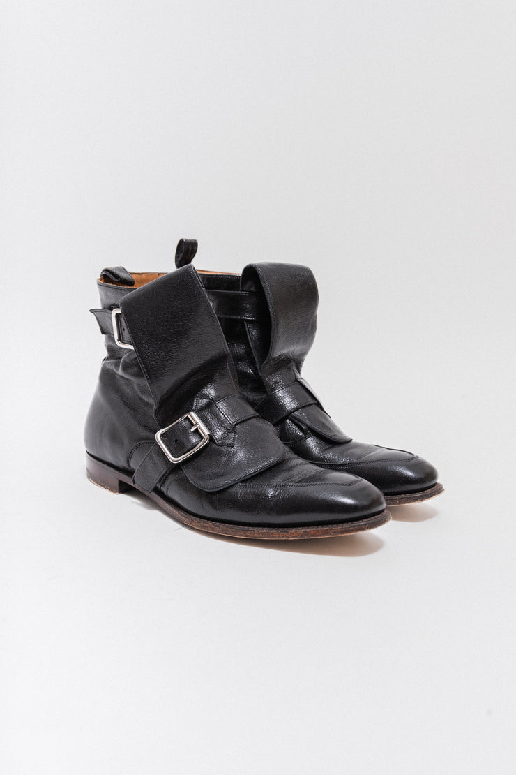 VIVIENNE WESTWOOD x JOSEPH CHEANEY - Goat leather Seditionary boots
