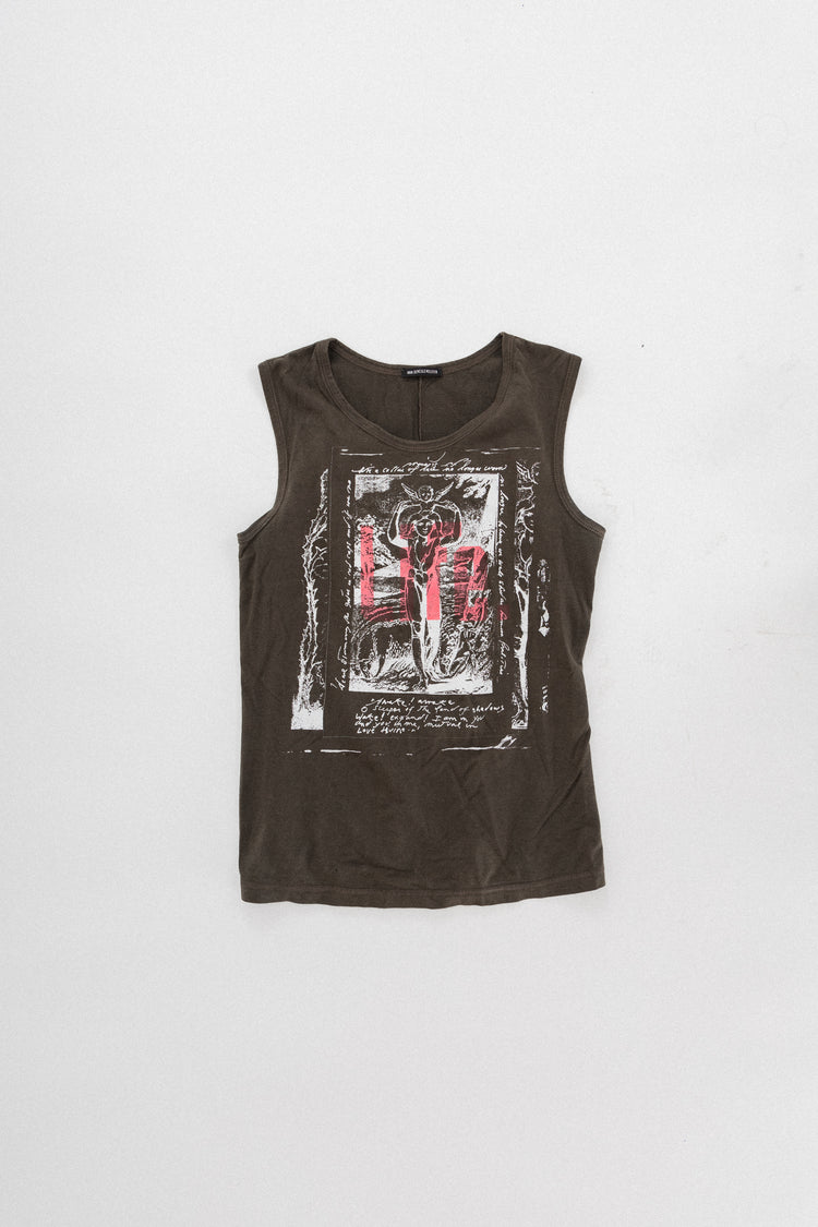 【希少/名作】Ann Demeulemeester 2004SS タンクトップ 希少/名作】Ann Demeulemeester 2004SS タンクトップ 希少/名作