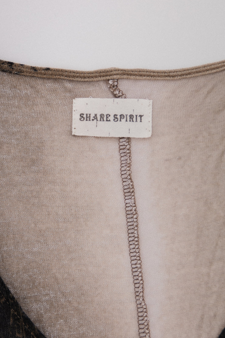 SHARE SPIRIT - Patterned top with pockets