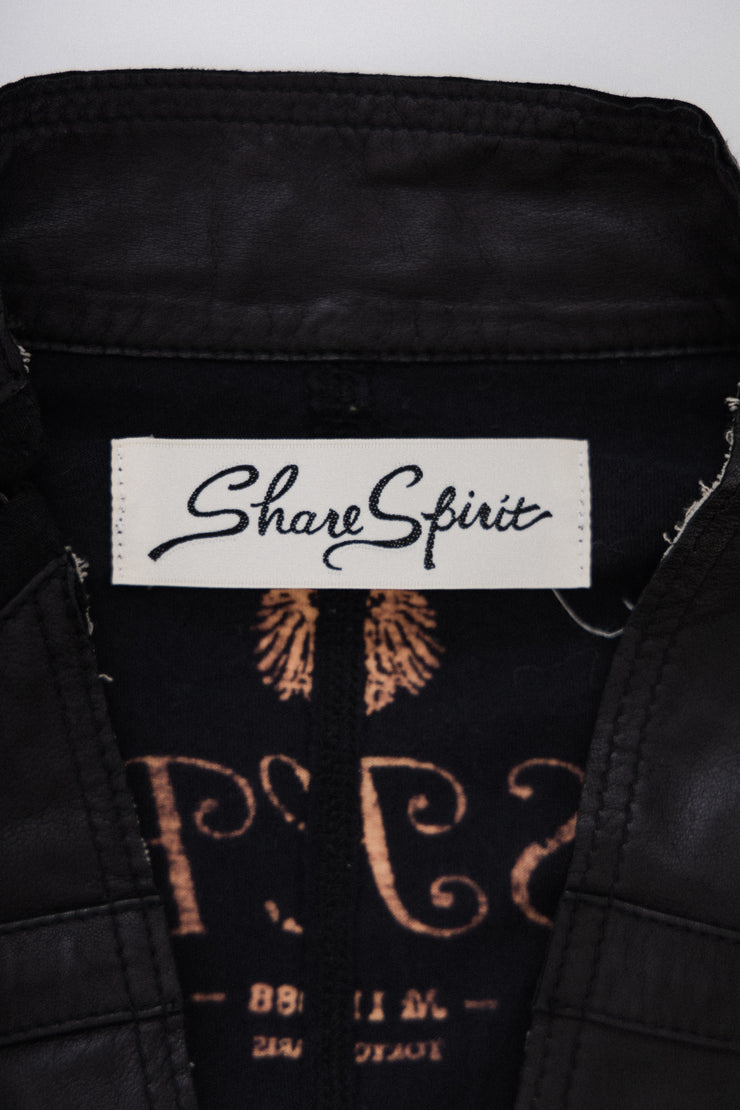 SHARE SPIRIT - Sheep leather jacket