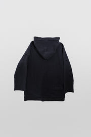 UNDERCOVER - SS09 "Neoboy/Poptones" Cotton hoodie with sleeve pocket and lightning detail