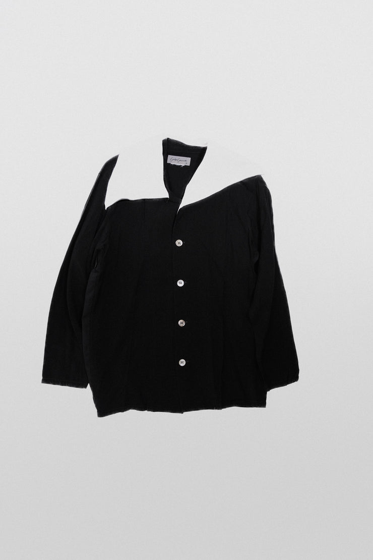 YOHJI YAMAMOTO - Button up sailor shirt (late 80&