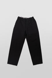 YOHJI YAMAMOTO Y'S FOR MEN - Wide cotton pants with a decorated waist (early 2000's)