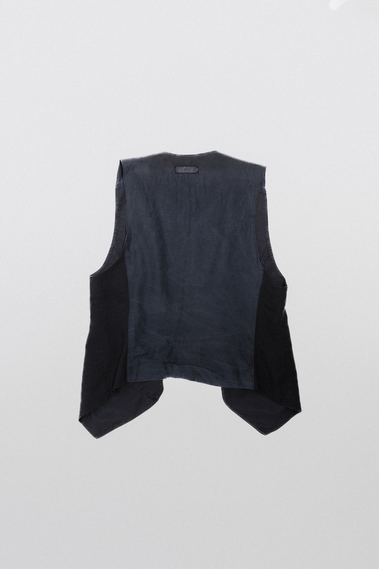 IF SIX WAS NINE - Spider vest with skull buttons – L'OBSCUR