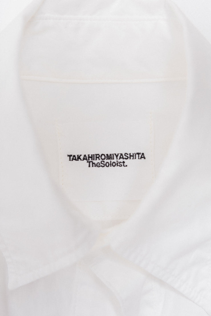 TAKAHIRO MIYASHITA THE SOLOIST - FW18 Cotton shirt with a front slit