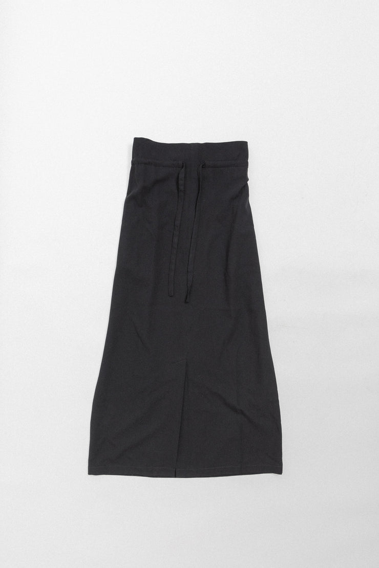 YOHJI YAMAMOTO - FW91 Long gabardine skirt