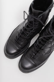 YOHJI YAMAMOTO - Lace-up leather boots