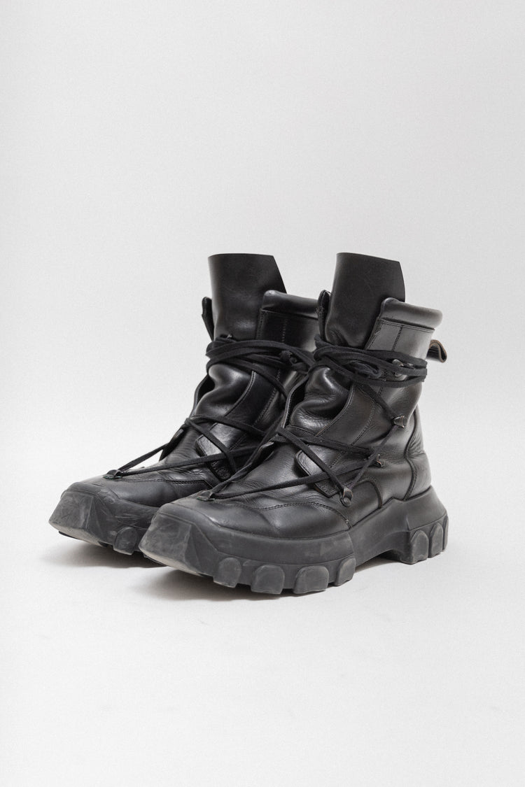 【初期】RickOwens 18ss ペンタグラムトラクターブーツ43 初期】RickOwens 18ss ペンタグラムトラクターブーツ43