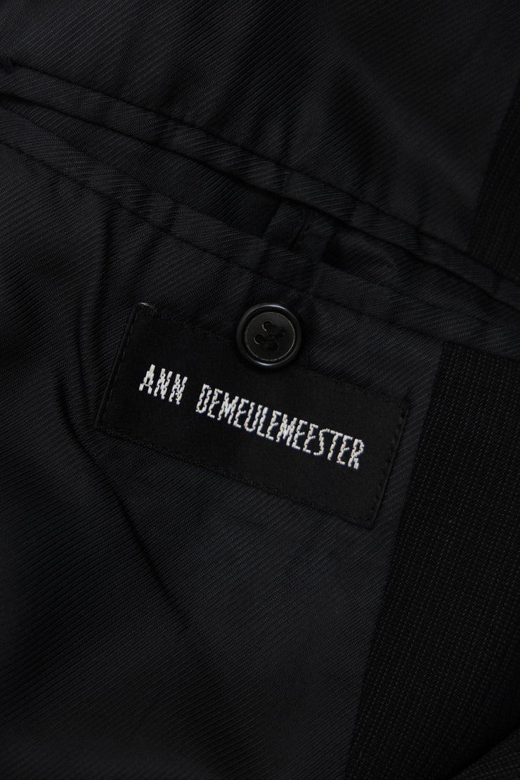 ANN DEMEULEMEESTER - Costume jacket with tone on tone pinstripe (early 2000&